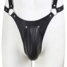 Generique Ensemble Panties avec harnais Simili